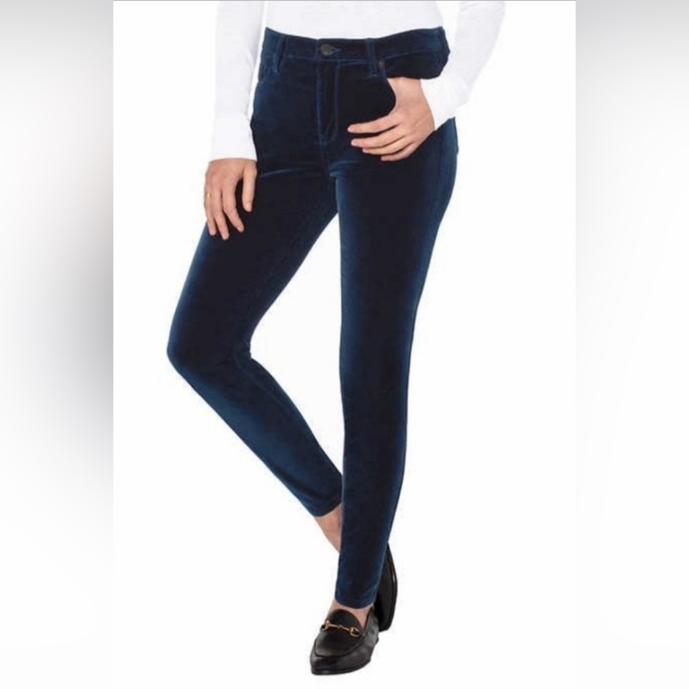well worn women’s high rise luxe velvet tapered Pant